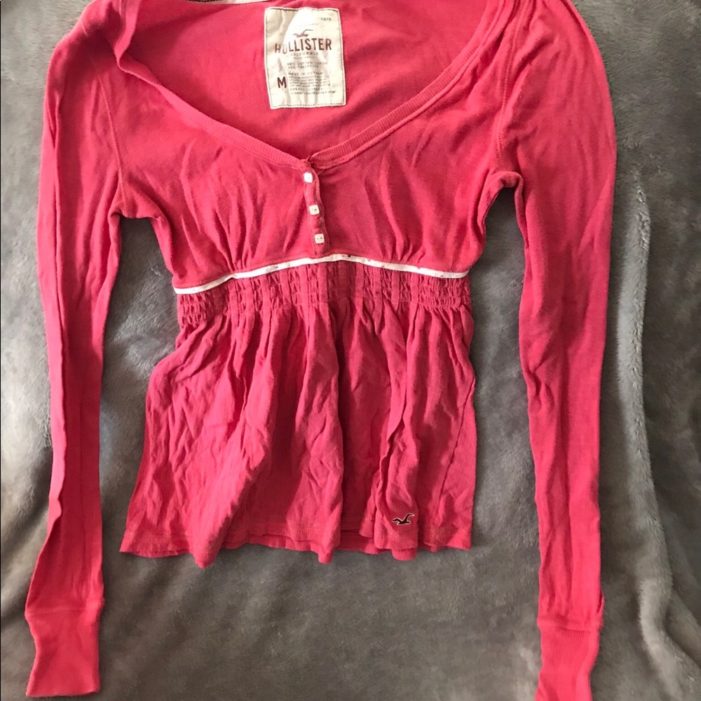 Hollister Babydoll long sleeve